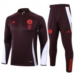 Felpa Allenamento Bayern Monaco 2024 2025 Rosso 3