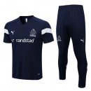 Formazione Marseille Set Completo 2022 2023 Blu Bianco
