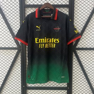 Thailandia Maglia AC Milan Co-Branded Edition 2025 2026 Verde Thailandia Maglia AC Milan Co-Branded Edition 2025 2026 Verde