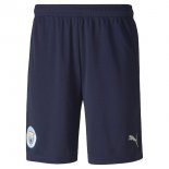 Pantaloni Manchester City Terza 2020 2021 Blu