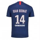 Maglia Paris Saint Germain NO.14 Juan Bernat Home 2019 2020 Blu