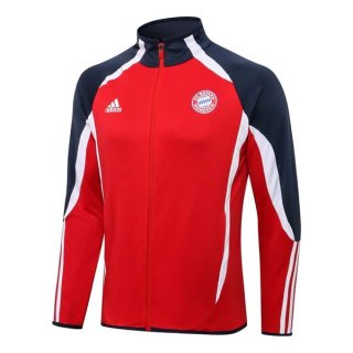 Giacca Bayern Munich 2022 2023 Rosso Blu Giacca Bayern Munich 2022 2023 Rosso Blu