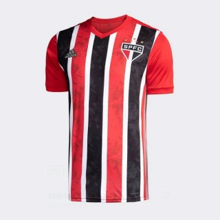 Thailandia Maglia São Paulo Away 2020 2021 Rosso Thailandia Maglia São Paulo Away 2020 2021 Rosso