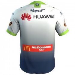 Thailandia Maglia Canberra Raiders Terza 2018 Bianco Blu