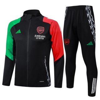 Giacca Arsenal 2024 2025 Nero Rosso 2 Giacca Arsenal 2024 2025 Nero Rosso 2