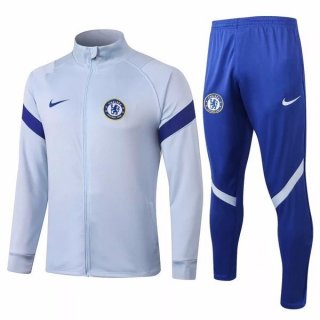 Giacca Chelsea 2020 2021 Grigio Luce Blu Giacca Chelsea 2020 2021 Grigio Luce Blu