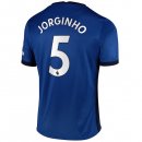 Maglia Chelsea NO.5 Jorginho Home 2020 2021 Blu