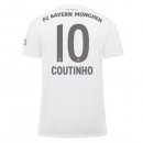 Maglia Bayern Munich NO.10 Coutinho Away 2019 2020 Bianco