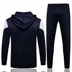 Felpa Cappuccio Manchester City 2022 Nero Blu
