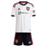 Maglia Manchester United Away Bambino 2022 2023