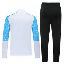 Felpa Manchester City 2020 2021 Blu Bianco