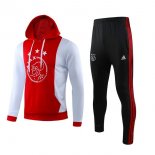 Felpa Ajax 2019 2020 Rosso Bianco