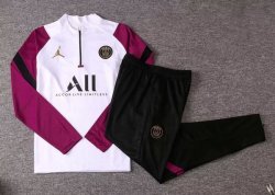 Giacca Paris Saint Germain 2020 2021 Bianco Borgogna Nero