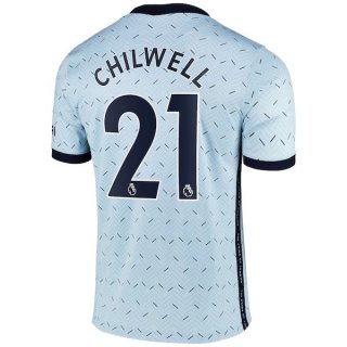 Maglia Chelsea NO.21 Chilwell Away 2020 2021 Blu Maglia Chelsea NO.21 Chilwell Away 2020 2021 Blu