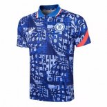 Polo Chelsea 2021 2022 Blu