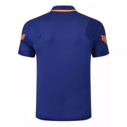 Polo Barcellona 2020 2021 Blu Arancione