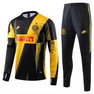 Felpa Inter Milan 2019 2020 Nero Giallo Rosso Felpa Inter Milan 2019 2020 Nero Giallo Rosso