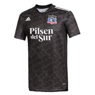 Thailandia Maglia Colo Colo Away 2021 2022 Nero Thailandia Maglia Colo Colo Away 2021 2022 Nero