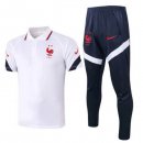 Polo Set Completo Francia 2020 Bianco Blu