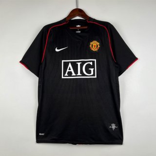 Thailandia Maglia Manchester United Away Retro 2007-2008 Thailandia Maglia Manchester United Away Retro 2007-2008