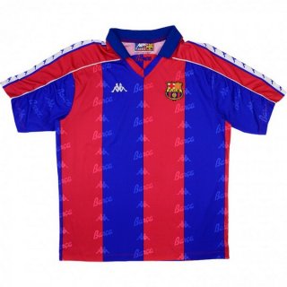 Thailandia Maglia Barcellona Home Retro 1992 1995 Blu Rosso Thailandia Maglia Barcellona Home Retro 1992 1995 Blu Rosso