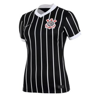 Maglia Corinthians Paulista Away Donna 2020 2021 Nero Maglia Corinthians Paulista Away Donna 2020 2021 Nero