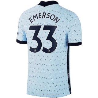 Maglia Chelsea NO.33 Emerson Away 2020 2021 Blu Maglia Chelsea NO.33 Emerson Away 2020 2021 Blu