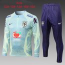 Bambino Giacca Brasile 2022 2023 Verde Porpora 2