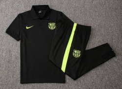 Polo Barcellona Set Completo 2019 2020 Nero Verde