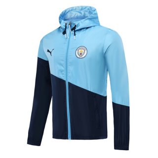 Giacca a vento Manchester City 2019 2020 Blu Luce Giacca a vento Manchester City 2019 2020 Blu Luce