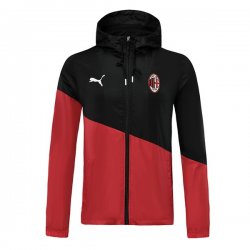 Giacca a vento AC Milan 2019 2020 Nero Rosso