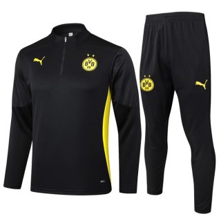 Felpa Allenamento Borussia Dortmund 2024 2025 Nero Felpa Allenamento Borussia Dortmund 2024 2025 Nero
