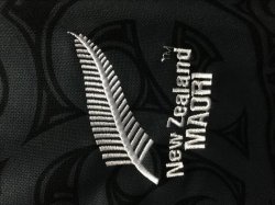 Thailandia Maglia All Blacks 100th Nero