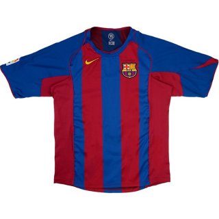 Thailandia Maglia Barcellona Home Retro 2004 2005 Blu Rosso Thailandia Maglia Barcellona Home Retro 2004 2005 Blu Rosso