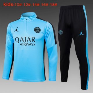 Bambino Felpa PSG 2024 2025 Blu 2 Bambino Felpa PSG 2024 2025 Blu 2
