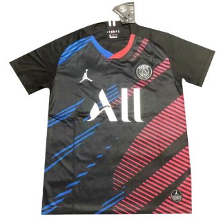 Maglia di Formazione Paris Saint Germain 2019 2020 Nero Blu Maglia di Formazione Paris Saint Germain 2019 2020 Nero Blu