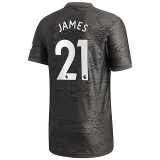 Maglia Manchester United NO.21 James Away 2020 2021 Nero Maglia Manchester United NO.21 James Away 2020 2021 Nero