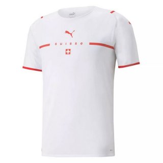 Thailandia Maglia Svizzera Away 2021 Bianco Thailandia Maglia Svizzera Away 2021 Bianco