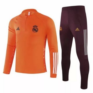Giacca Real Madrid 2020/2021 Arancione Giacca Real Madrid 2020/2021 Arancione