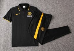 Polo Set Completo Inter Milan 2019 2020 Nero Giallo