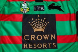 Thailandia Maglia Rabbitohs Home 2017 2018 Verde