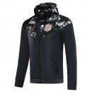 Giacca a vento Corinthians Paulista 2019 2020 Nero Grigio
