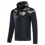 Giacca a vento Corinthians Paulista 2019 2020 Nero Grigio
