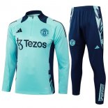 Felpa Allenamento Manchester United 2025 2026 Blu