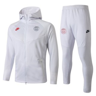 Felpa Paris Saint Germain 2019 2020 Bianco Rosso Felpa Paris Saint Germain 2019 2020 Bianco Rosso