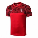 Maglia di Formazione AC Milan 2019 2020 Rosso Bianco