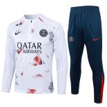 Felpa Allenamento PSG 2024 2025 Bianco 3