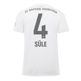 Maglia Bayern Munich NO.4 Sule Away 2019 2020 Bianco Maglia Bayern Munich NO.4 Sule Away 2019 2020 Bianco