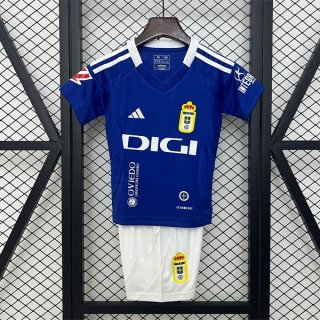 Maglia Real Oviedo Home Bambino 2024 2025 Maglia Real Oviedo Home Bambino 2024 2025