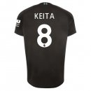 Maglia Liverpool NO.8 Keita Terza 2019 2020 Nero